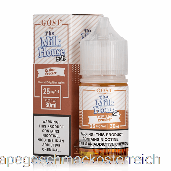 Graham Cracker Salts – The Milk House – Gost Vapor – 30 Ml, 50 Mg Vape-Geschmack